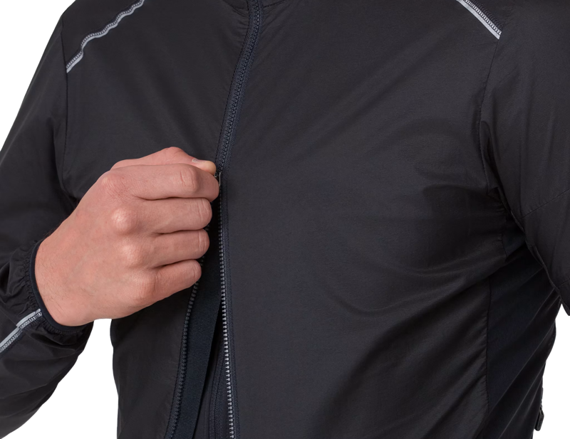 Rapha Brevet Element Wind Jacket in Black/Grey-3