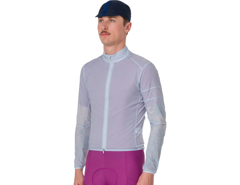 Rapha Brevet Element Wind Jacket in Ice/Silver-2