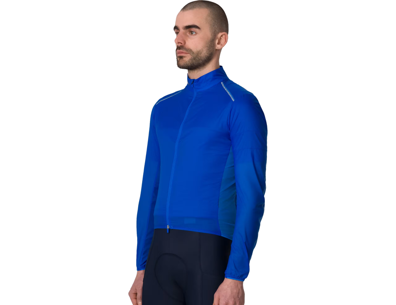 Rapha Brevet Element Wind Jacket in Cobalt/Dark Navy-2