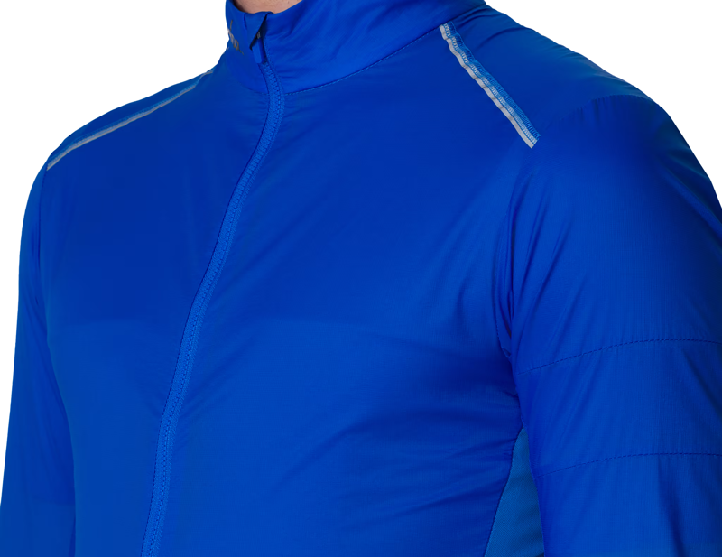 Rapha Brevet Element Wind Jacket in Cobalt/Dark Navy-3