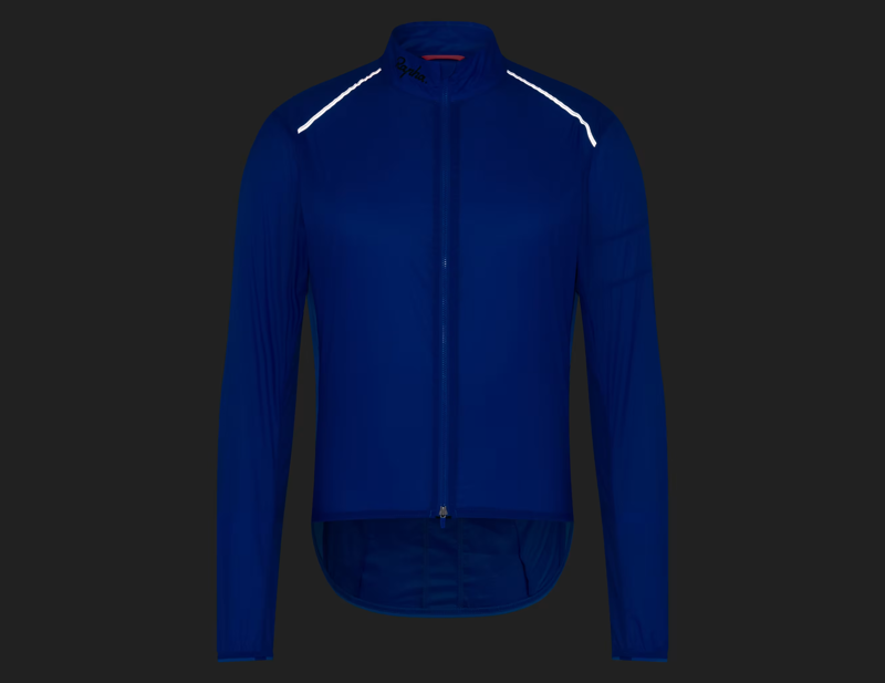 Rapha Brevet Element Wind Jacket in Cobalt/Dark Navy-5