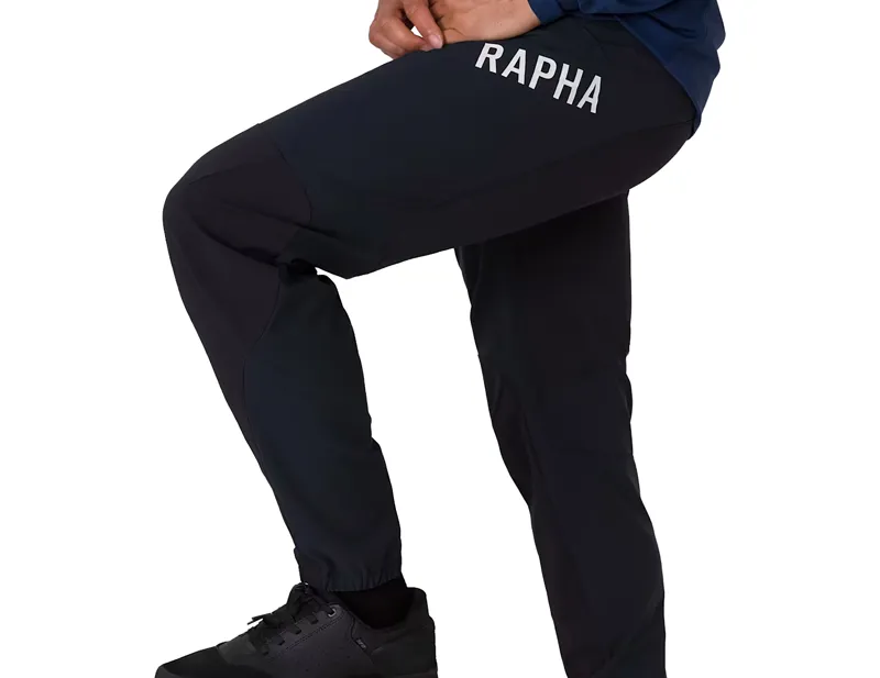 Rapha Trail Finale Pants in Black/White-4