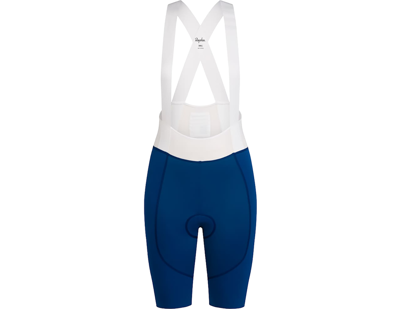 Rapha Women's Pro Team Bib Shorts III - Regular in Fossil Blue/White-2