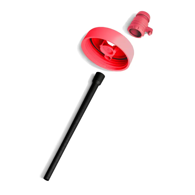 Bivo Trio Insulated 620 ml Stainless Steel Bottle in Strawberry-3