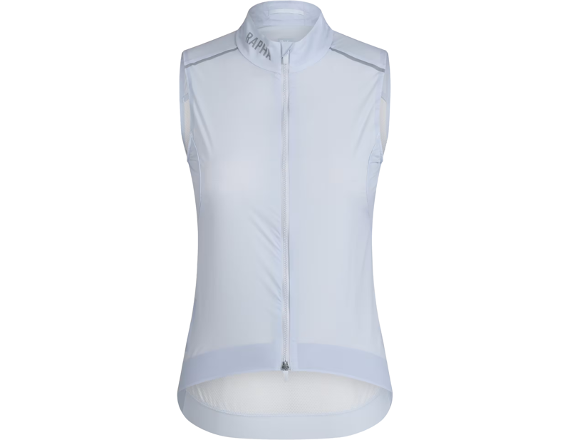 Rapha Women's Pro Team Gilet II in Ice/Silver Reflective
