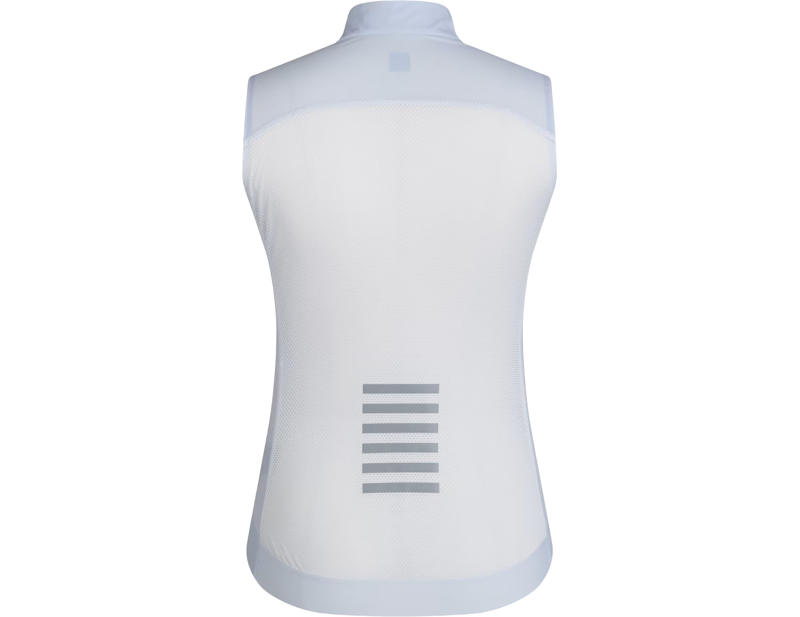 Rapha Women's Pro Team Gilet II in Ice/Silver Reflective-1