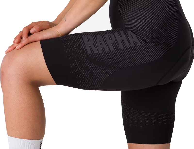 Rapha Women's Pro Team Powerweave Bib Shorts in Black-5