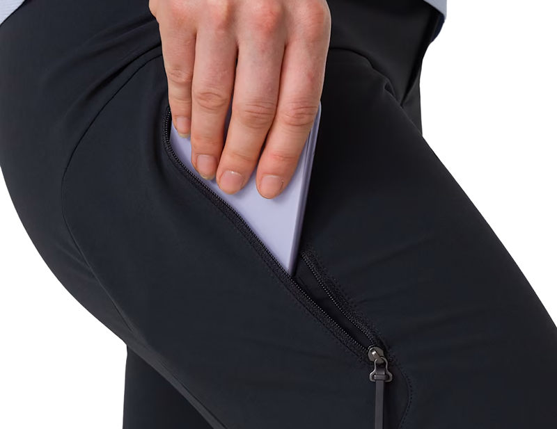 Rapha Women's Trail Pants in Black/Grey-3