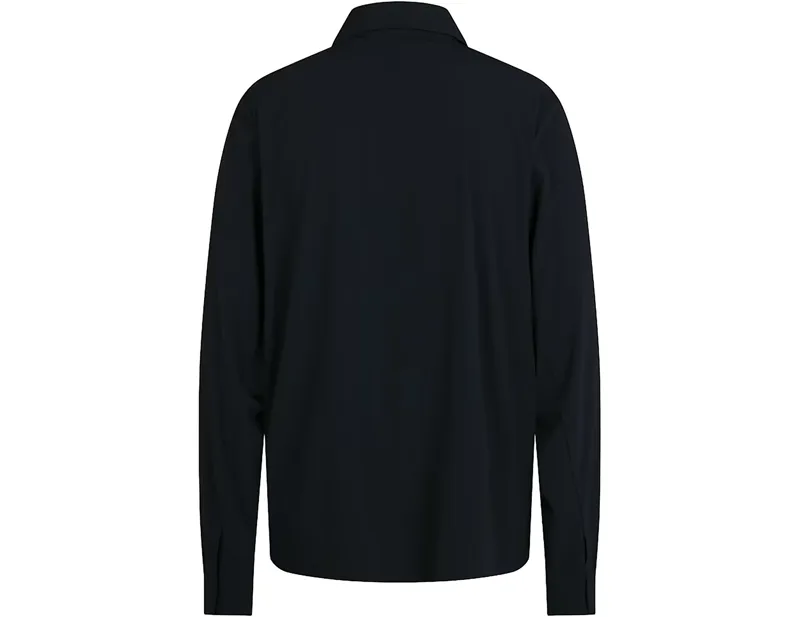 Rapha Long Sleeve Tech Shirt in Black/Carbon Grey-1