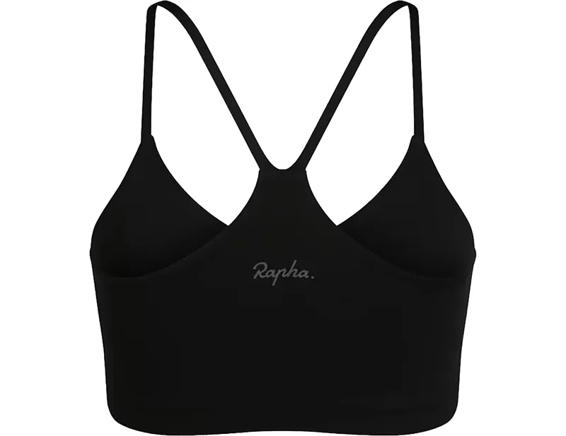 Rapha Women's Light Support Bra in Black/Carbon Grey-1