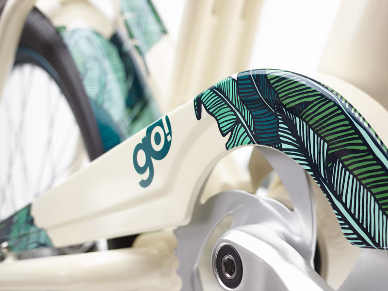 Electra Bali Cruiser Go! Step Thru Medium Electric Hybrid Bike 2025 in Beige-9