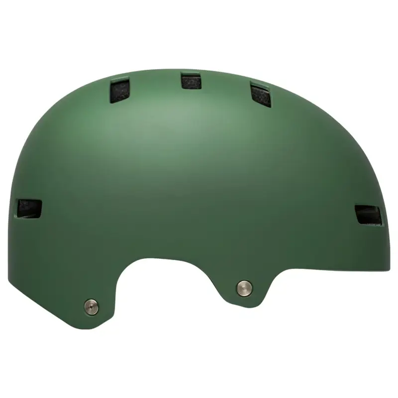 Balfes Bikes Bell Local Solid BMX Helmet in Dark Green | Free postage over £30, £10 off first order, price match & 0% finance.