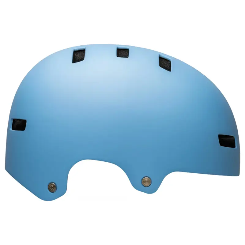 Balfes Bikes Bell Local Solid BMX Helmet in Matte Blue | Free postage over £30, £10 off first order, price match & 0% finance.