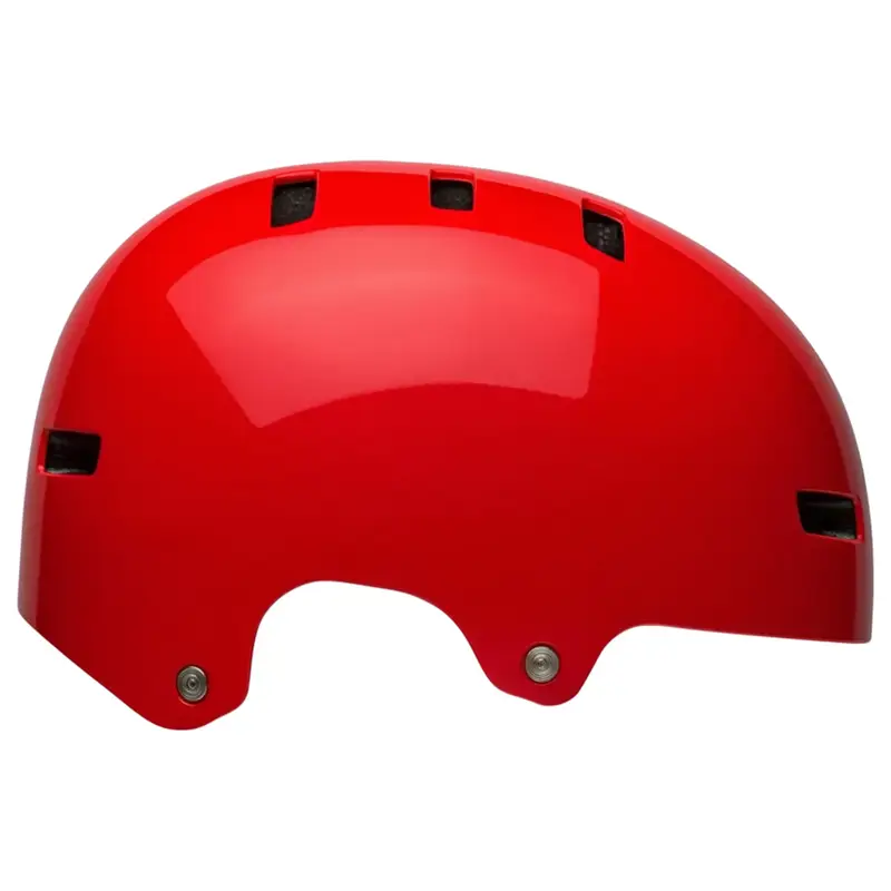 Balfes Bikes Bell Local Solid BMX Helmet in Red | Free postage over £30, £10 off first order, price match & 0% finance.
