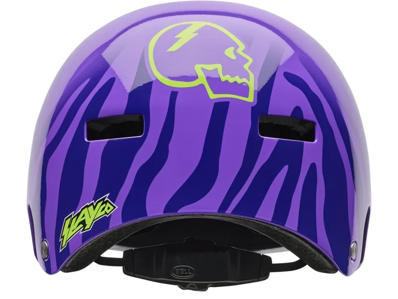 Bell Local Slayco Rear View Urban Cycling Helmet CE in Purple-3