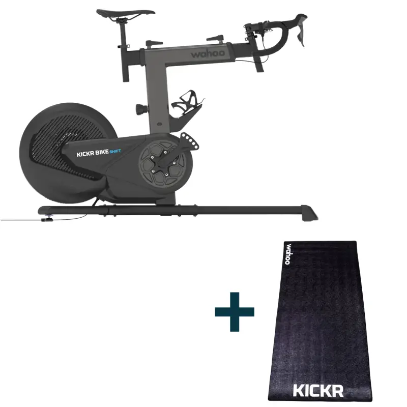 Balfes Bikes Wahoo KICKR BIKE SHIFT with Wahoo KICKR Trainer Floor Mat | Free postage over £30, £10 off first order, price match & 0% finance.
