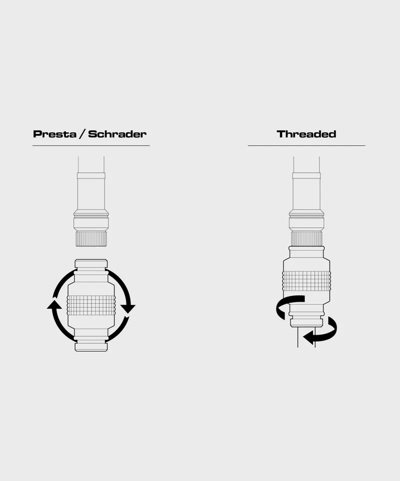 Birzman Velocity Road Hand Pump in Silver-2