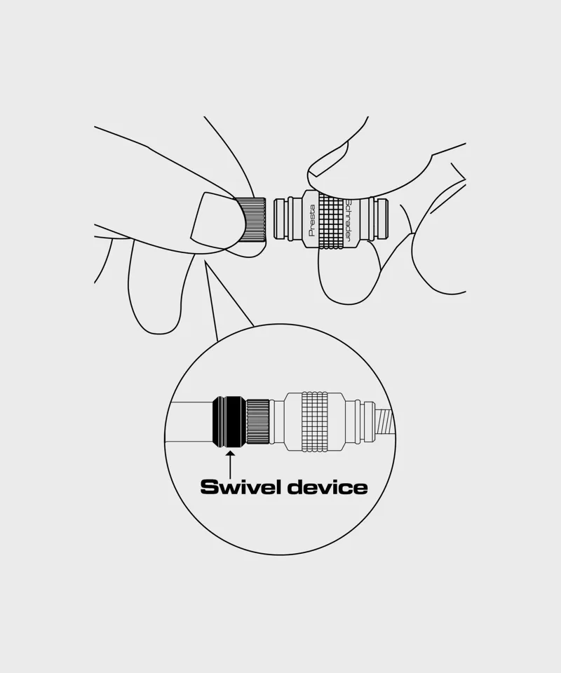 Birzman Velocity Road Hand Pump in Silver-3