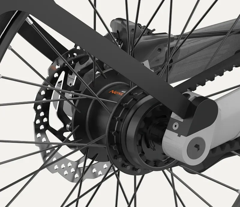 UTO Afternoon PRO 20 Folding Bike 2027 in Satin Grey-6