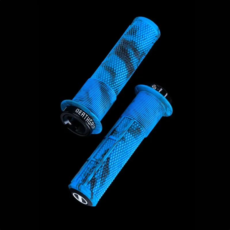 DMR DeathGrip2 Flanged Thick Grip in Blue Marble-1