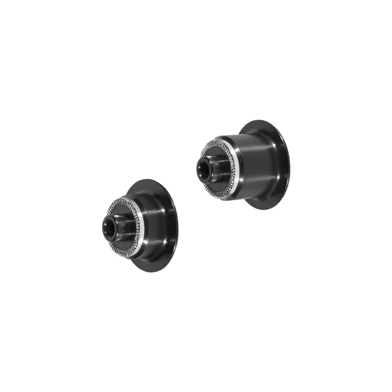 Balfes Bikes Bontrager Race Lite 5mm Axle 100mm Front End Caps in Black | Free postage over £30, £10 off first order, price match & 0% finance.