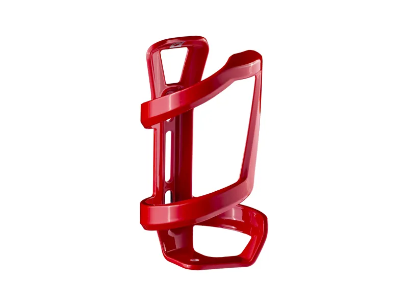 Bontrager Right Side Load Recycled Plastic Bottle Cage in Red