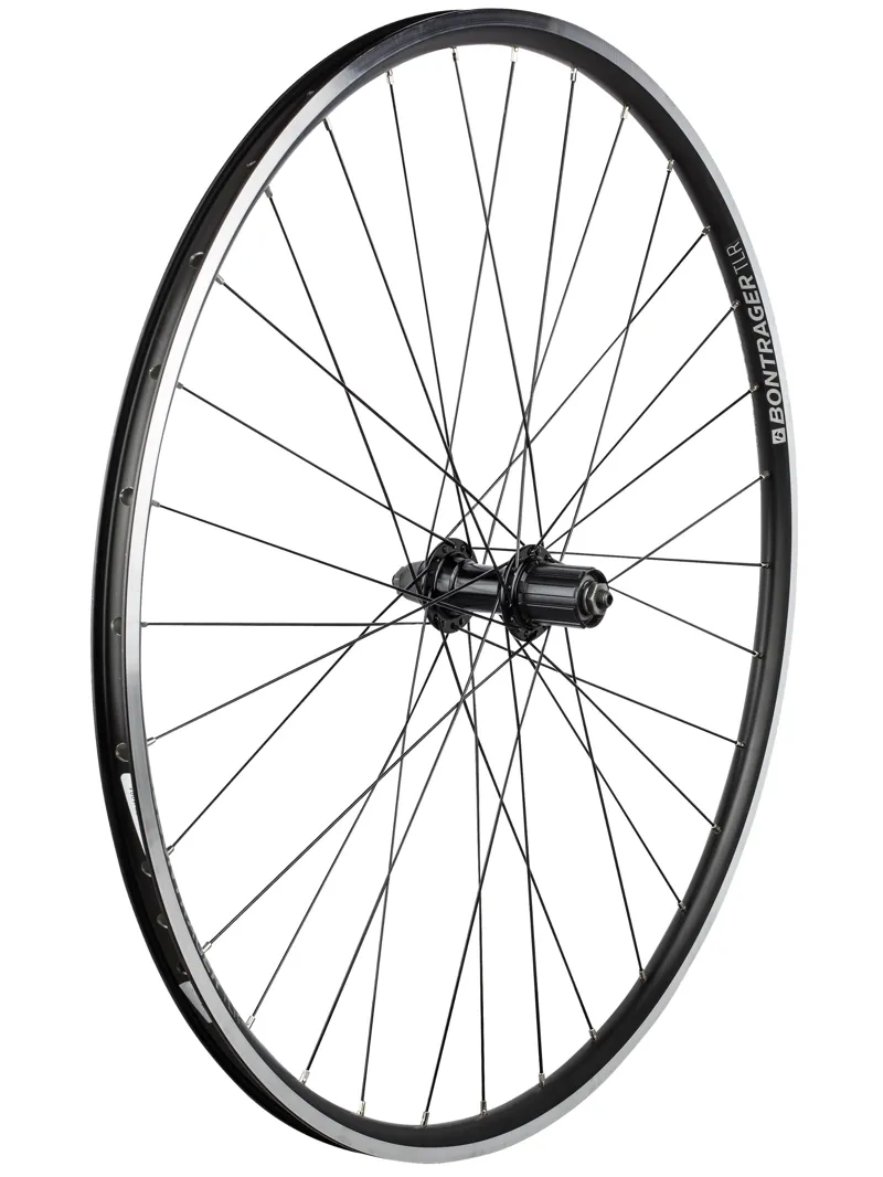Balfes Bikes Bontrager Approved TLR 32H Clincher 700c Road Wheel in Black/Dark Grey | Free postage over £30, £10 off first order, price match & 0% finance.