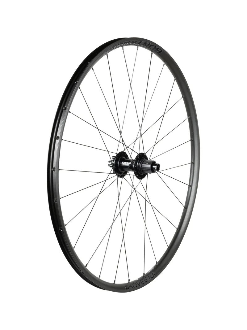 Balfes Bikes Bontrager Kovee TLR Boost 28 Hole 29 6-Bolt Disc MTB Wheel in Black | Free postage over £30, £10 off first order, price match & 0% finance.
