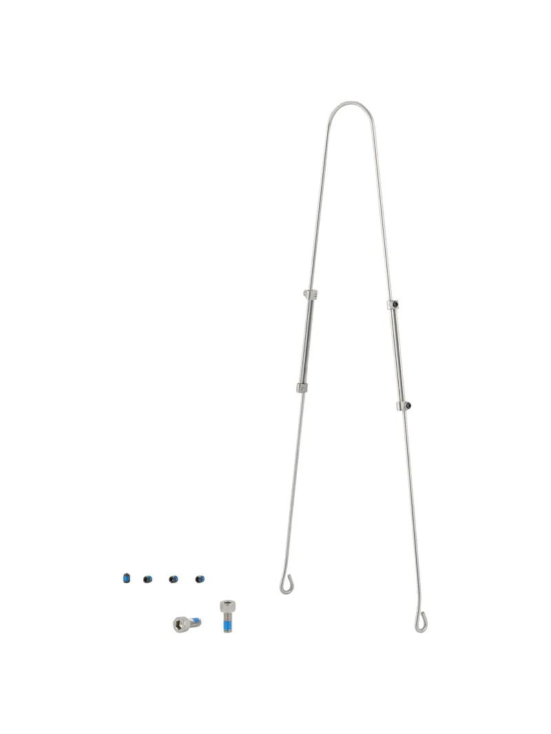 Balfes Bikes Bontrager NCS 45mm Fender Alloy Front Strut Kit in Grey | Free postage over £30, £10 off first order, price match & 0% finance.