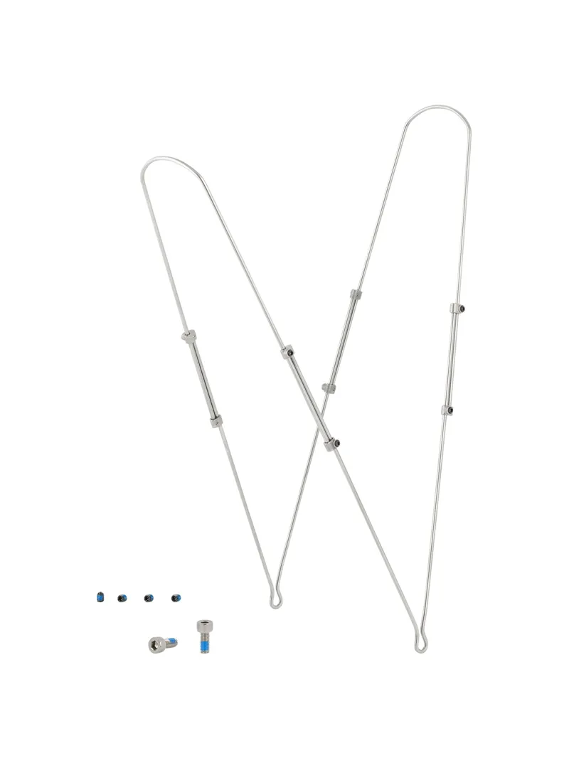 Balfes Bikes Bontrager NCS 55mm Fender Alloy Rear Strut Kit in Grey | Free postage over £30, £10 off first order, price match & 0% finance.