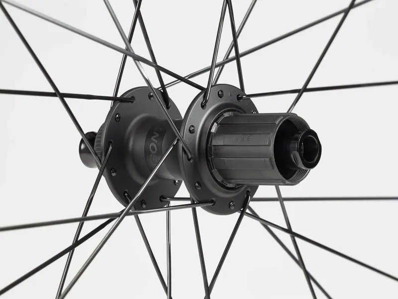 Bontrager Aeolus Elite 35 TLR Disc Rear 700c Shimano HG 9/10/11-Speed Road Wheel in Black-1