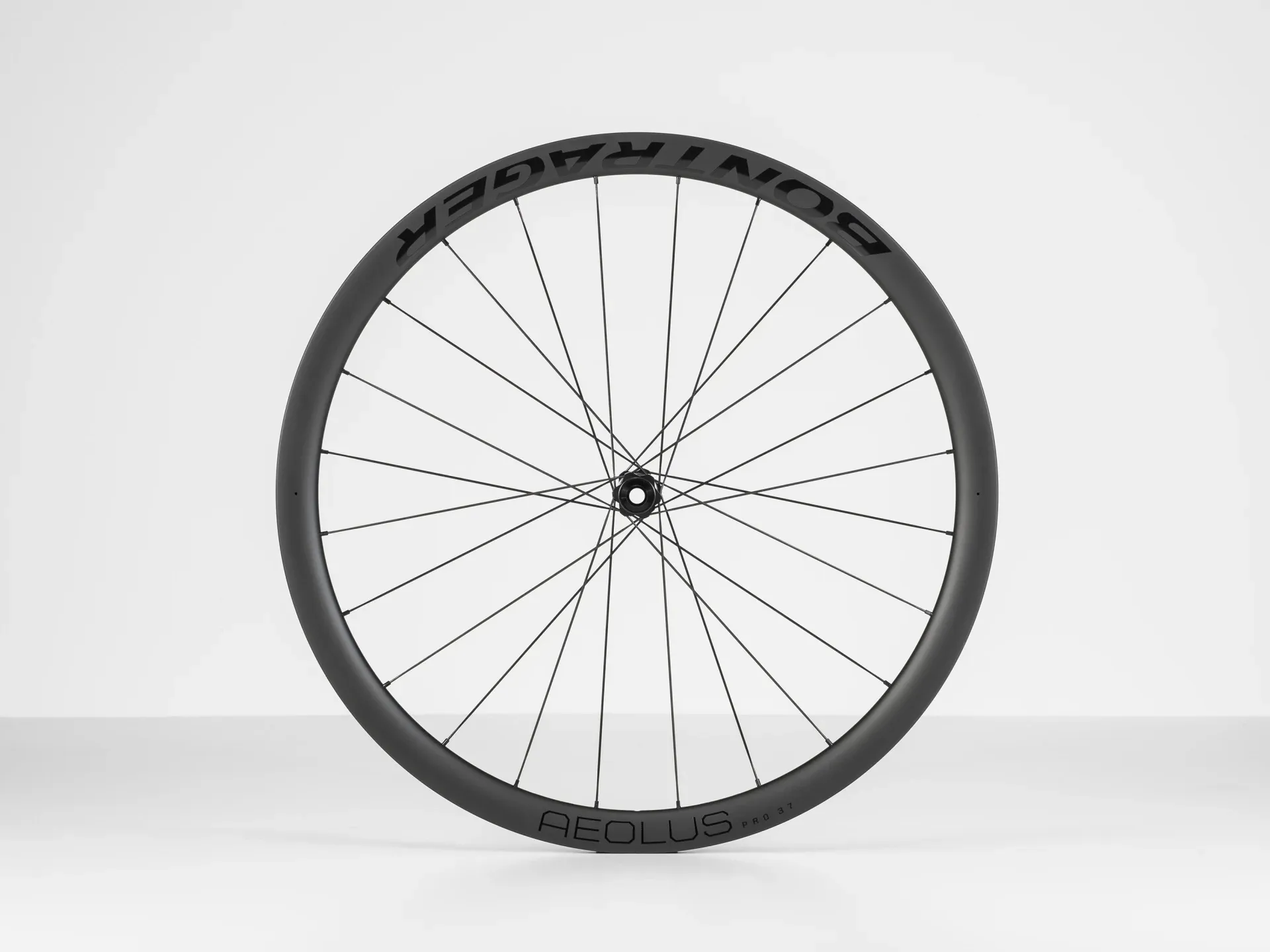 Bontrager Aeolus Pro 37 TLR Disc 700c Front Road Wheel in Black