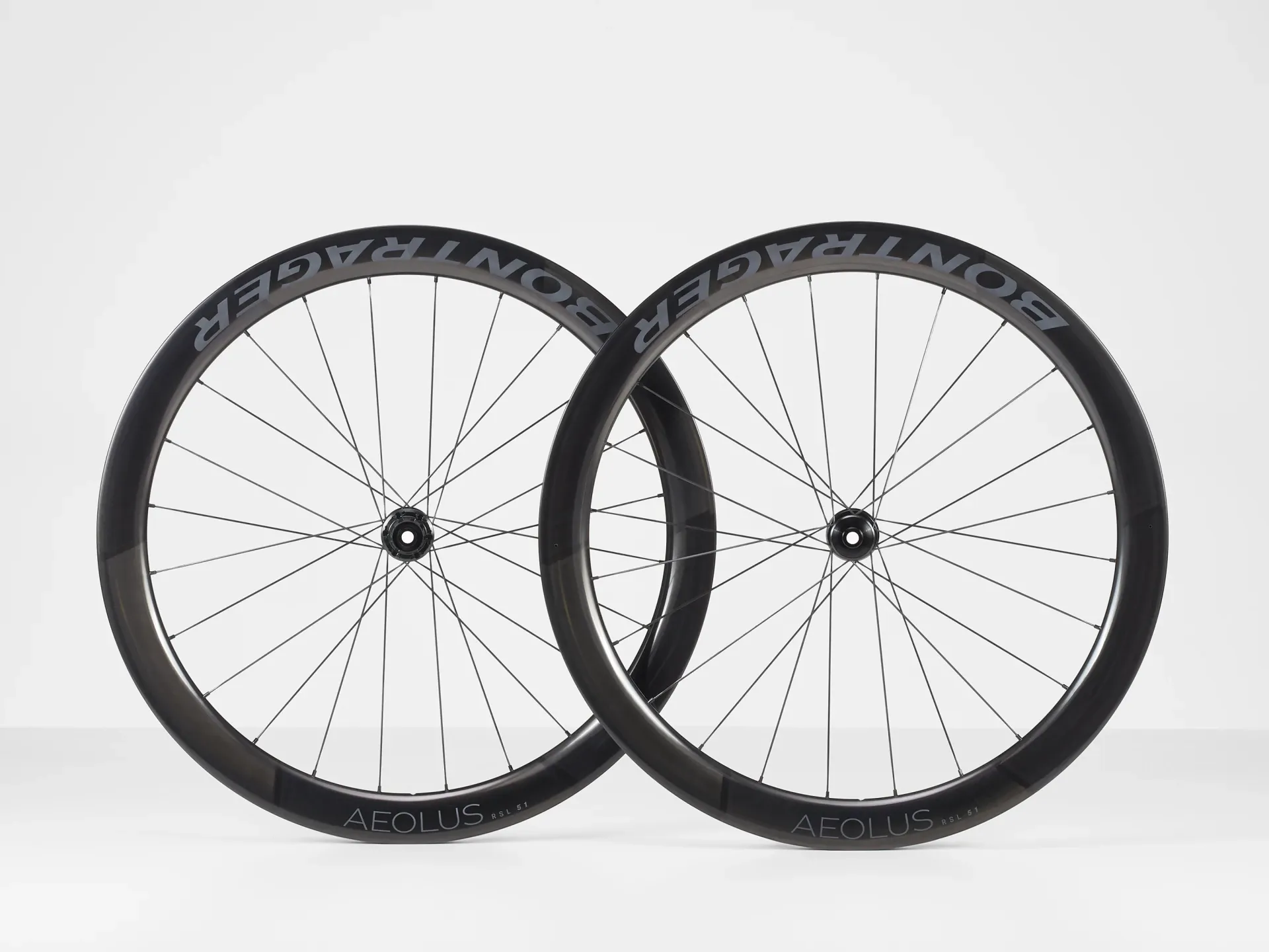 Bontrager Aeolus RSL 51 TLR Disc 700c Road Wheelset in Black