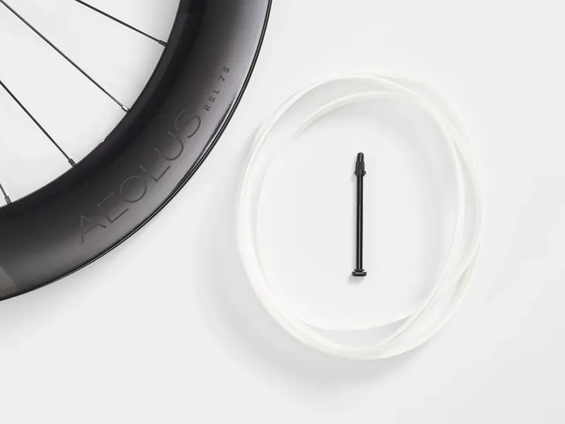 Bontrager Aeolus RSL 75 TLR Disc 700c Road Wheelset in Black-7