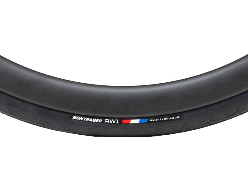 Bontrager AW1 Hard-Case Lite 700x23c Tyre in Black-2