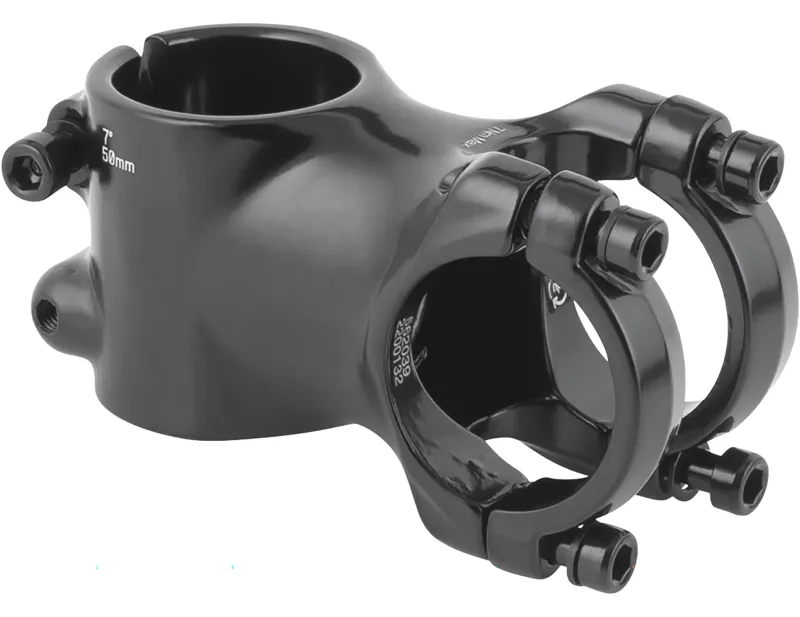 Balfes Bikes Bontrager Comp 31.8mm Stem - 50mm - 7 Degree Rise in BLACK | Free postage over £30, £10 off first order, price match & 0% finance.