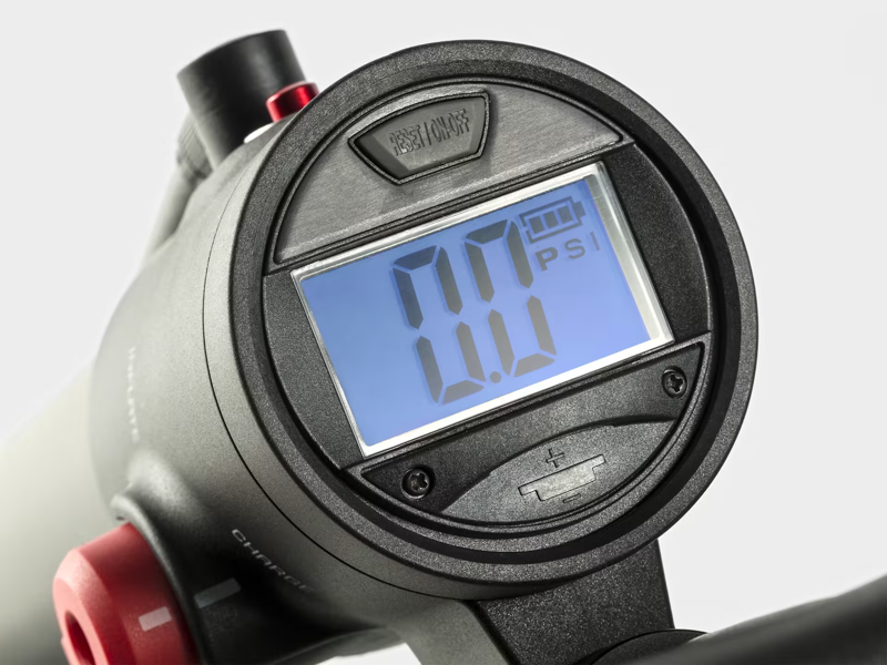 Bontrager TLR Flash Charger Floor Pump in Black-5