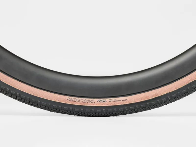Bontrager Girona RSL GR TLR 700c Gravel Tyre in Tan/Black-2