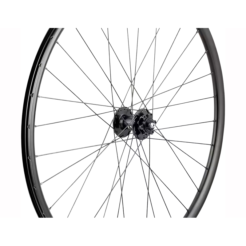 Balfes Bikes Bontrager Kovee TLR 29 Inch 6-Bolt Disc MTB Front Wheel in Black | Free postage over £30, £10 off first order, price match & 0% finance.