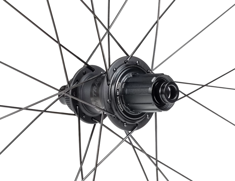 Bontrager Paradigm Comp 25 TLR Disc Road Rear Shimano 8/9/10 Speed Wheel in Black-1
