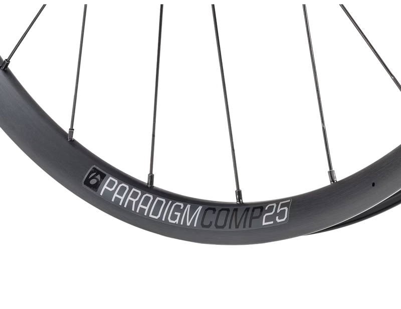 Bontrager Paradigm Comp 25 TLR Disc Road Rear Shimano 8/9/10 Speed Wheel in Black-2