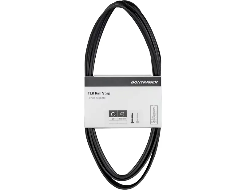 Balfes Bikes Trek Bontrager TLR Rim Strip 29in x 23mm in Black | Free postage over £30, £10 off first order, price match & 0% finance.