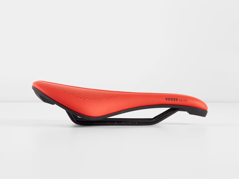 Bontrager Verse Elite Short Bike Saddle in Red-2