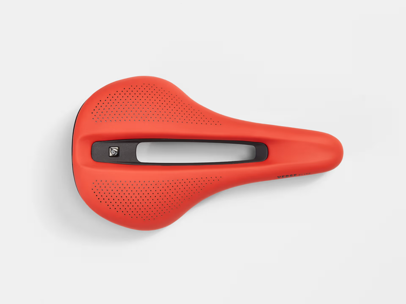 Bontrager Verse Elite Short Bike Saddle in Red-1