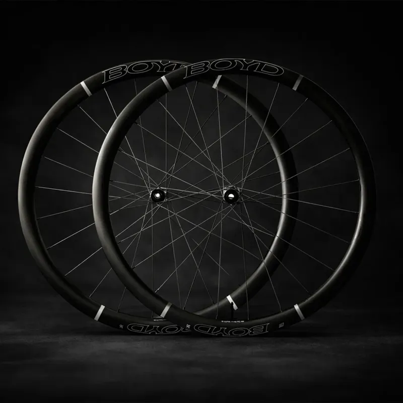 Boyd 36 Road Disc SL Carbon Fibre Wheelset HG in Black-9