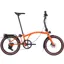 Brompton G Line with Roller Frame 8 Speed Folding Bike 2025 in Adventure Orange