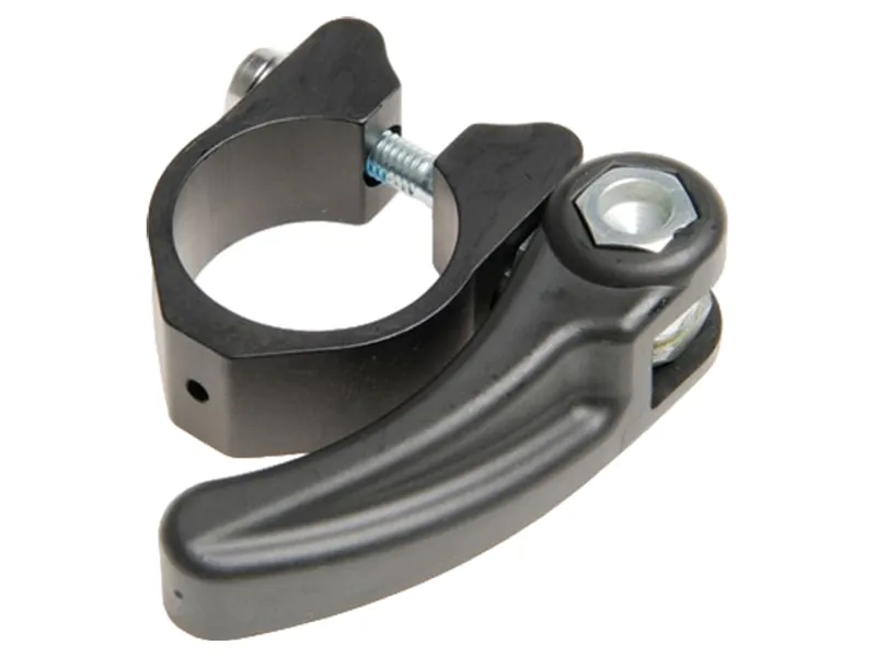 Brompton Telescopic Seat Post Clamp Band + QR in Black