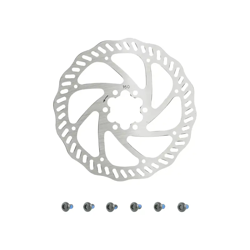 Balfes Bikes Unknown C-Star RT553 6-Bolt Brake Rotor in Silver | Free postage over £30, £10 off first order, price match & 0% finance.