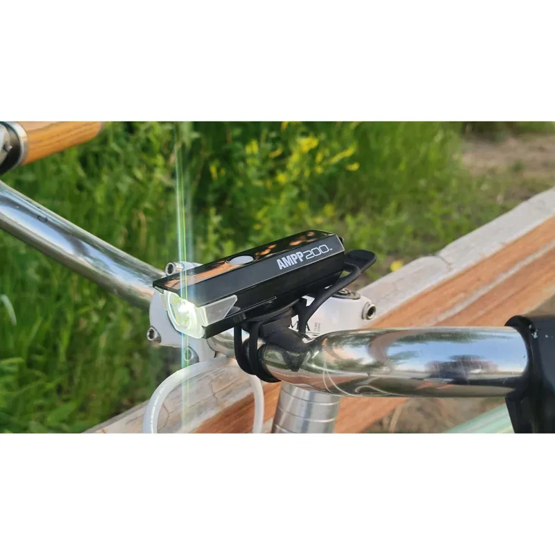 Cateye Ampp 200 Front Bike Light in Black-2