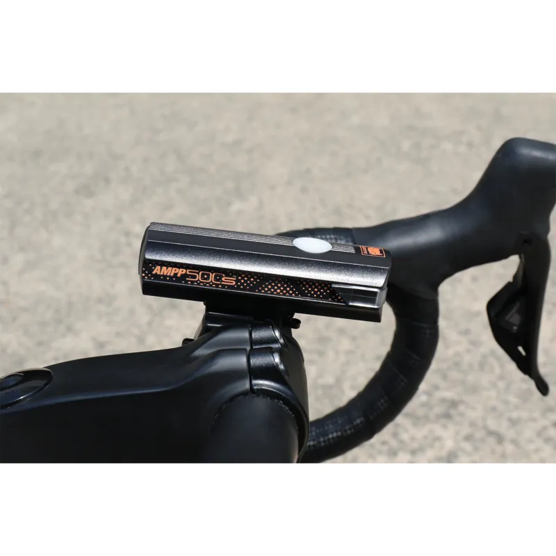 Cateye AMPP 500S Colour Edition Front Bike Light in Orange-1